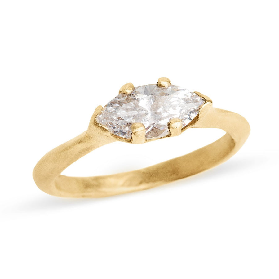 Marquise Diamond Sloan Ring
