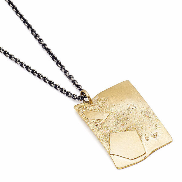 Cole Fused Dog Tag Necklace