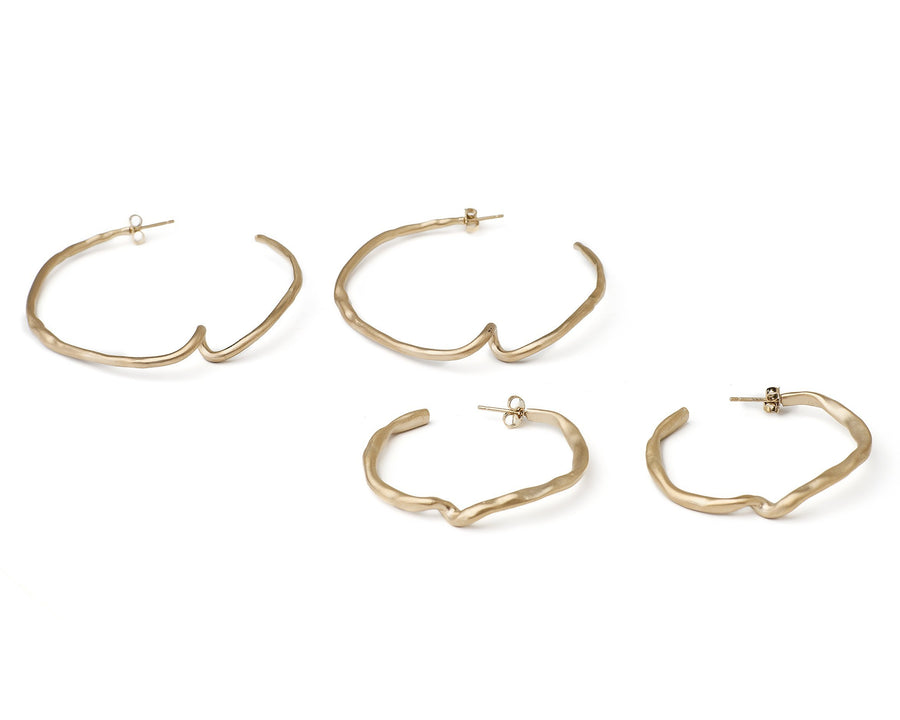 Demi Cobra Hoops