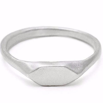 Custom Silver Signet Ring