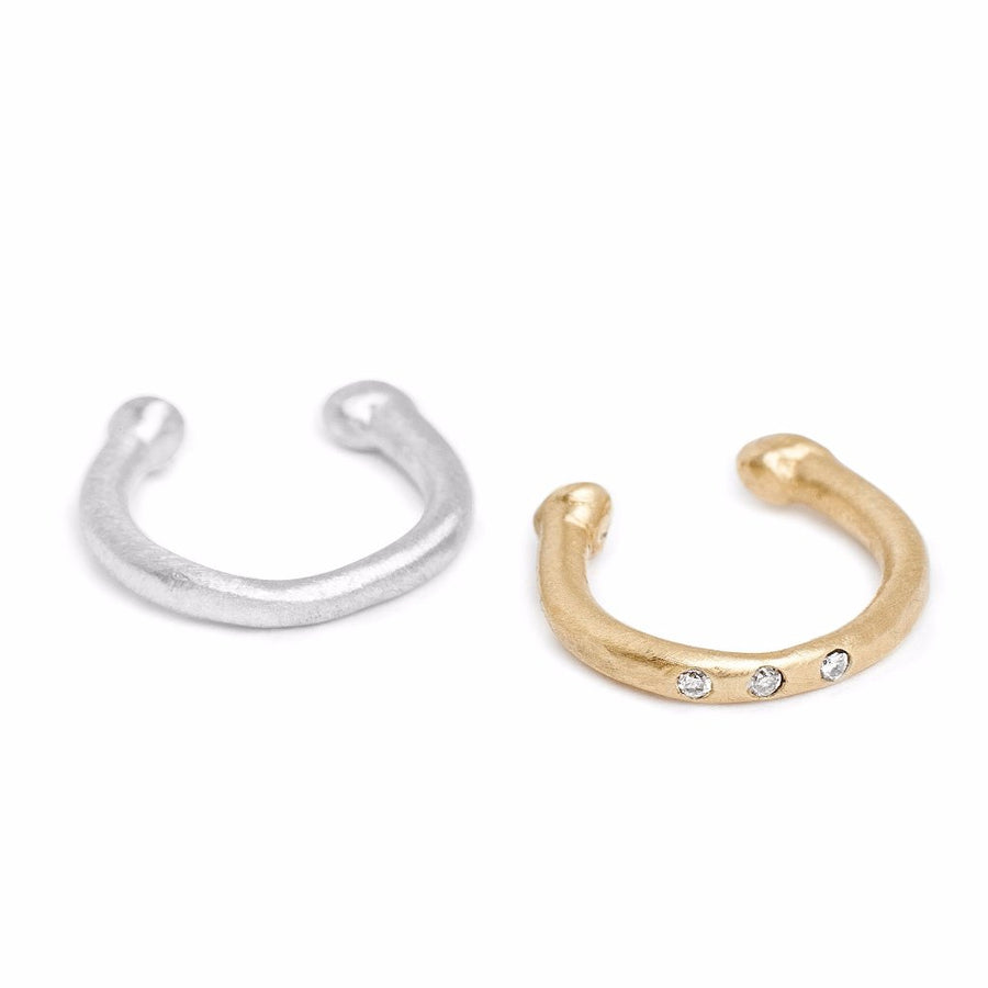 handmade simple understated ear cuff earring
