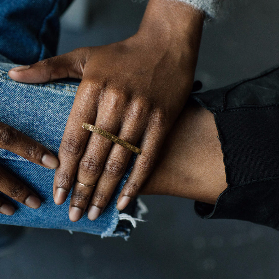 Double finger 2025 band ring